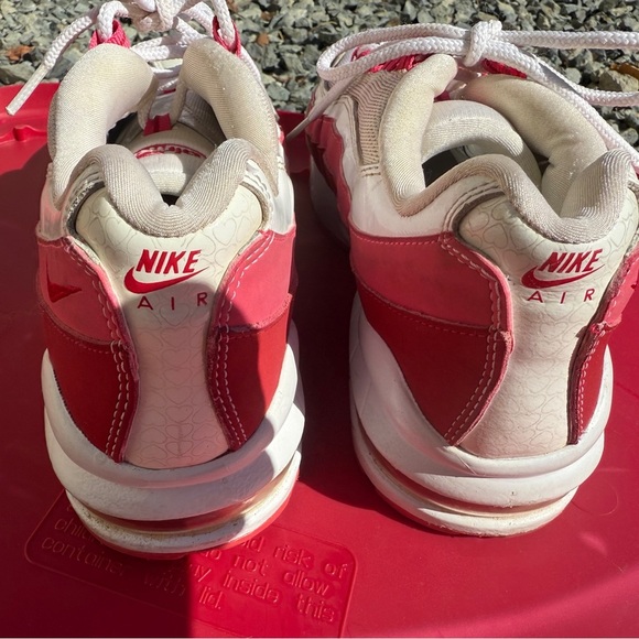 NIKE AIR 2010 Stylish White and Pink Women's Sneakers Sz 7 - Picture 8 of 13